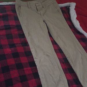 American eagle skinny khakis